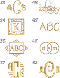 Monogram board 3