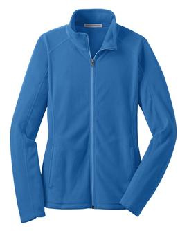 Ladies Microfleece Jacket with embroidered logo