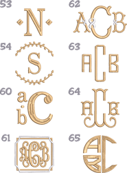 Monogram board 4