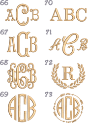 Monogram board 5