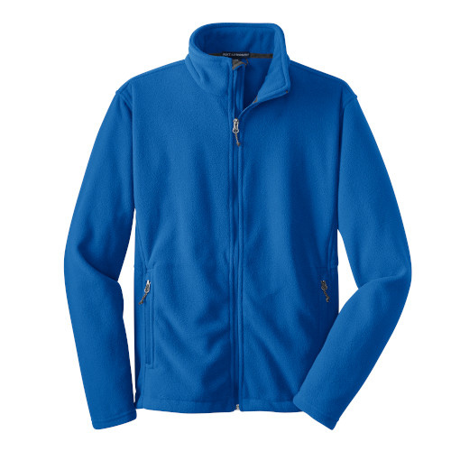 Unisex Full Zip Fleece Jacket with Logo