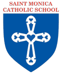 Saint Monica School logo