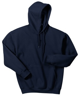 Hooded sweatshirt with embroidered logo